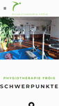 Mobile Screenshot of physiotherapie-froeis.at